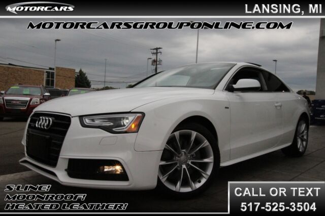 2015 Audi A5 (White/Black)