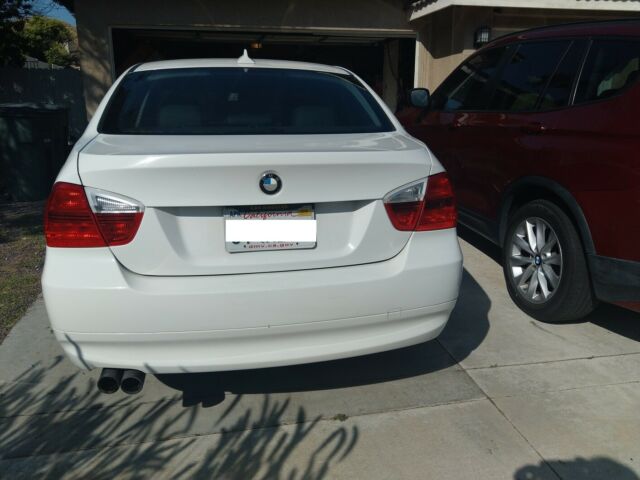 2008 BMW 3-Series (White/Black)