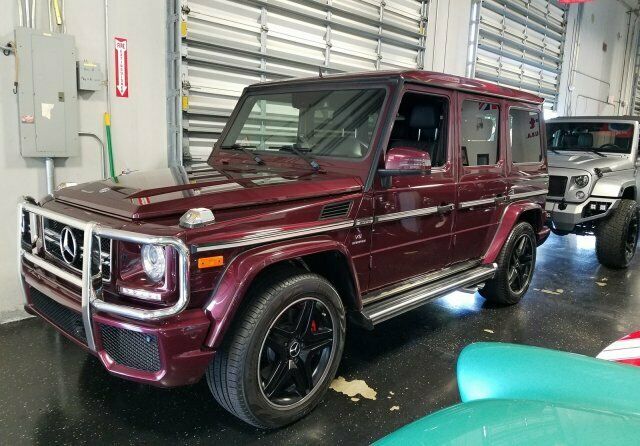 2015 Mercedes-Benz G-Class (Red/Black)