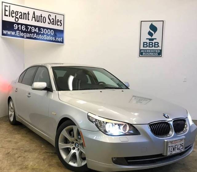 2008 BMW 5-Series (Gray/Black)