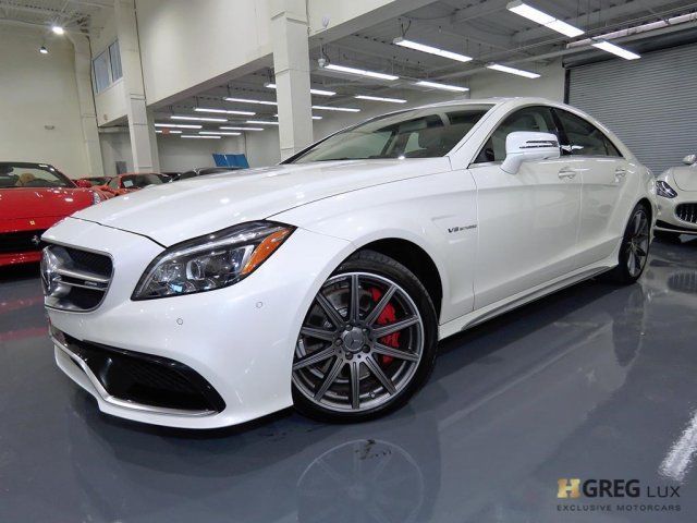 2016 Mercedes-Benz CLS-Class (White/Black)