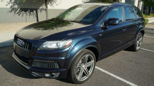 2012 Audi Q7 TDI Prestige (Blue/Black)