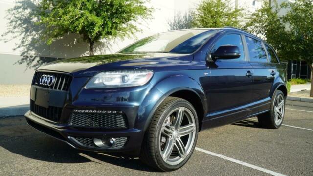 2012 Audi Q7 TDI Prestige (Blue/Black)