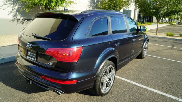 2012 Audi Q7 TDI Prestige (Blue/Black)