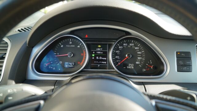 2012 Audi Q7 TDI Prestige (Blue/Black)