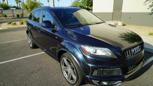 2012 Audi Q7 TDI Prestige (Blue/Black)