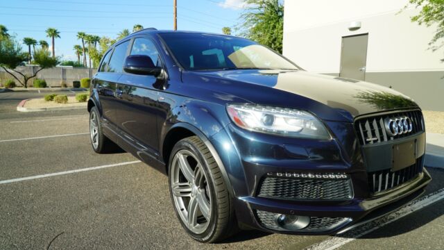 2012 Audi Q7 TDI Prestige (Blue/Black)