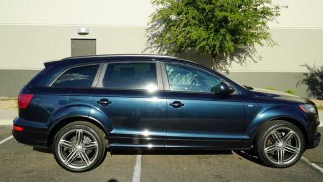 2012 Audi Q7 TDI Prestige (Blue/Black)