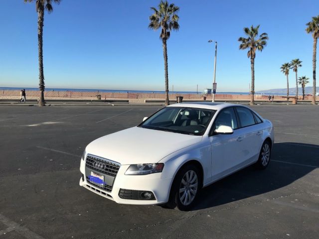 2012 Audi A4 (White/Black)