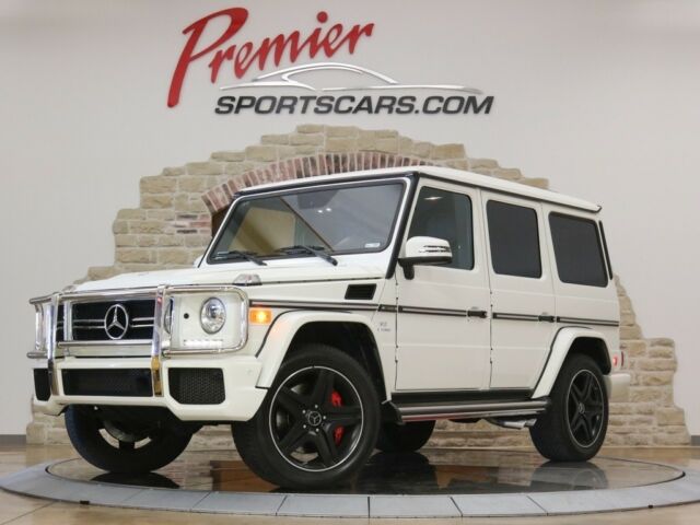 2013 Mercedes-Benz G-Class (White/Black)