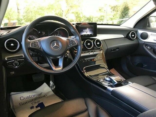 2016 Mercedes-Benz C-Class (Diamond Silver Metallic/Black)