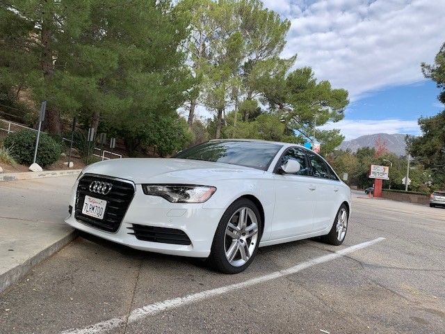 2015 Audi A6 (White/Black)