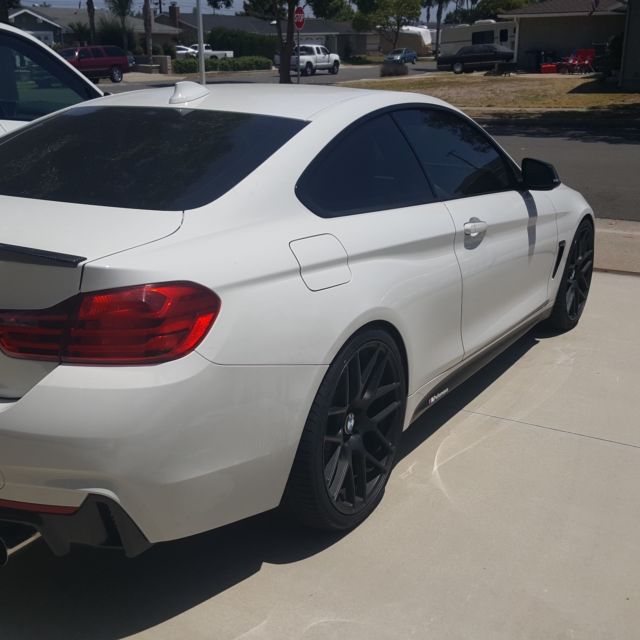 2015 BMW 4-Series (White/Black)