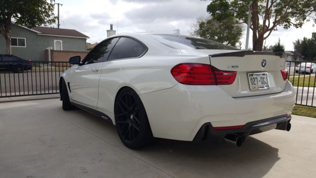 2015 BMW 4-Series (White/Black)