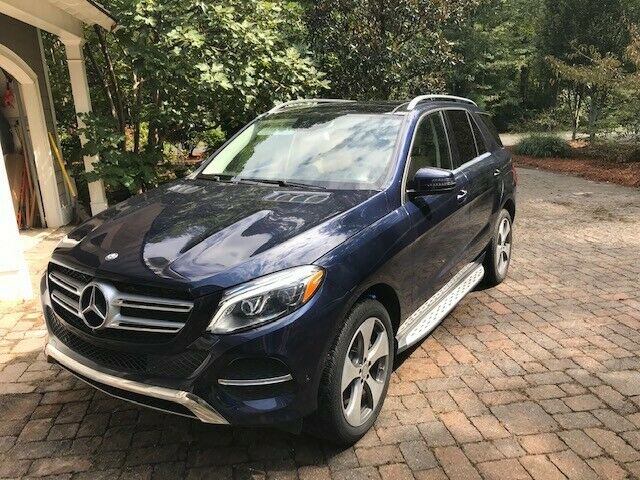 2017 Mercedes-Benz GLE 350 (Blue/Tan)