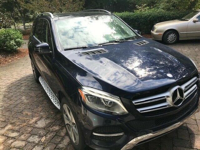2017 Mercedes-Benz GLE 350 (Blue/Tan)