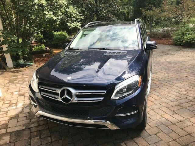 2017 Mercedes-Benz GLE 350 (Blue/Tan)
