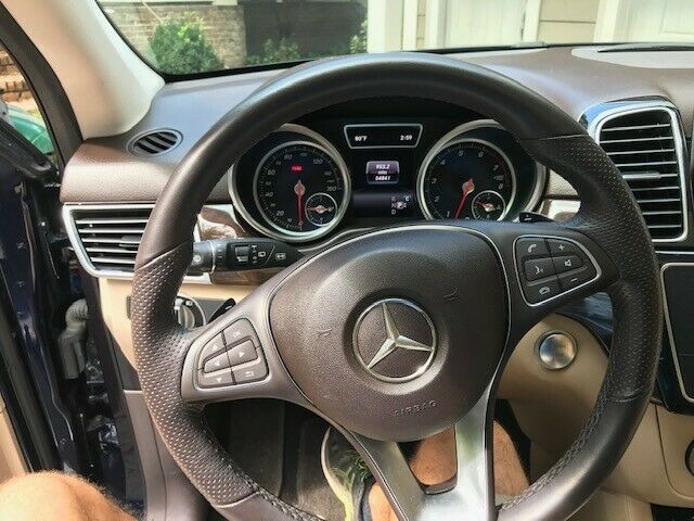 2017 Mercedes-Benz GLE 350 (Blue/Tan)