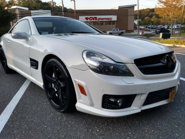 2007 Mercedes-Benz SL-Class (White/White)