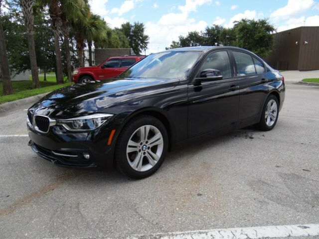 2016 BMW 3-Series (Black/Black)