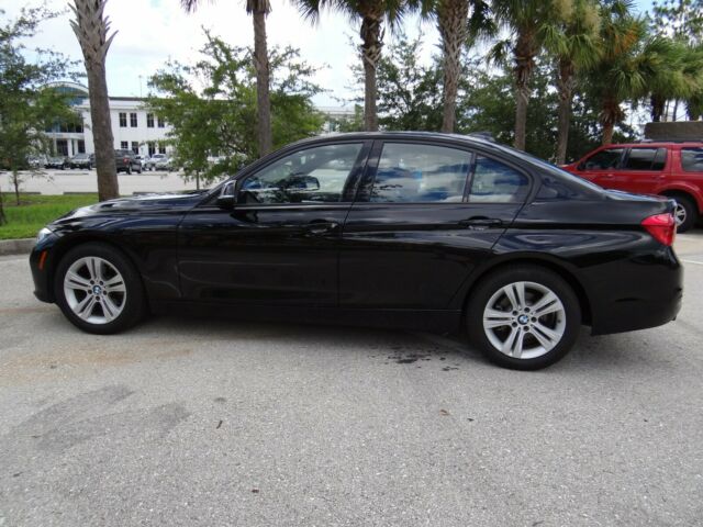 2016 BMW 3-Series (Black/Black)