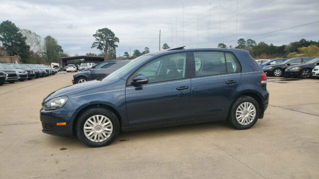 2011 Volkswagen Golf (Blue/Black)