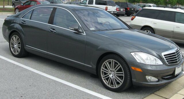 2007 Mercedes-Benz S-Class (Silver/Tan)