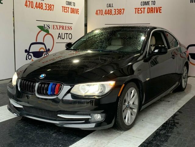 2012 BMW 3-Series (Black/Beige)