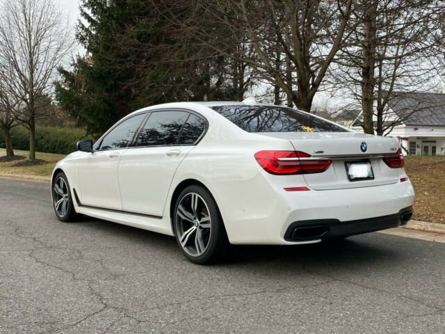 2016 BMW 7-Series (White/Cognac)