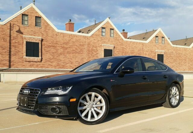 2012 Audi A7 (Black/Brown)