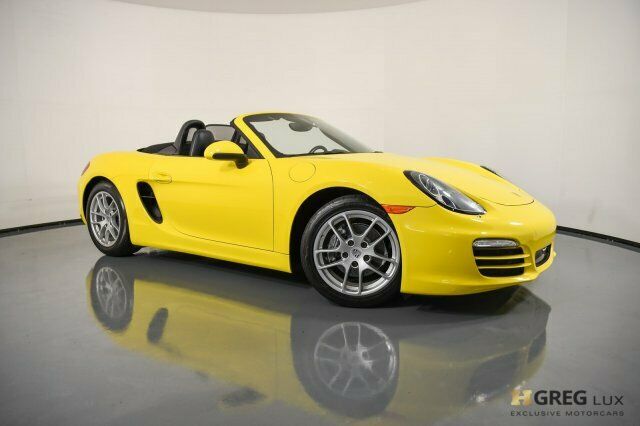 2014 Porsche Boxster (Yellow/Black)