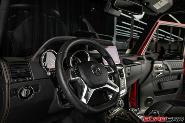 2017 Mercedes-Benz G-Class (Red/Black)