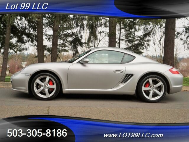 2008 Porsche Cayman (Arctic Silver Metallic/Black/Stone Grey Leather)