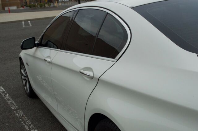 2014 BMW 5-Series (White/Black)