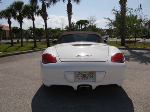 2009 Porsche Boxster (White/Tan)