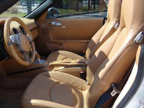 2009 Porsche Boxster (White/Tan)