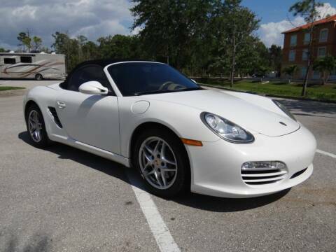 2009 Porsche Boxster (White/Tan)