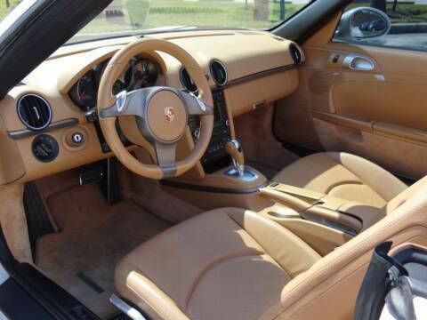 2009 Porsche Boxster (White/Tan)