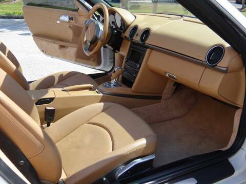 2009 Porsche Boxster (White/Tan)