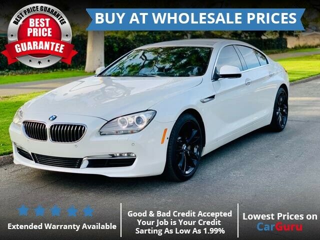 2013 BMW 6-Series (White/Black)