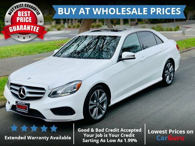 2015 Mercedes-Benz E-Class (White/Black)