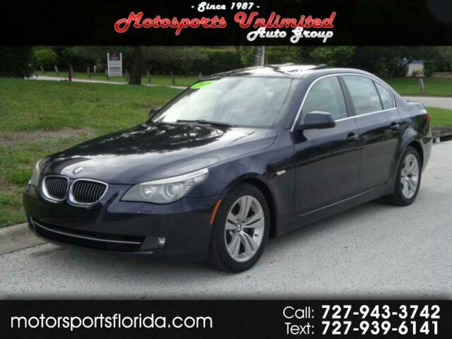 2010 BMW 5-Series (Black/Cream Beige Leather)