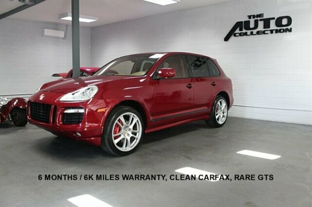 2008 Porsche Cayenne (Carmona Red Metallic/Tan)