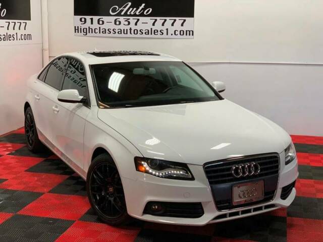 2011 Audi A4 (White/Black)