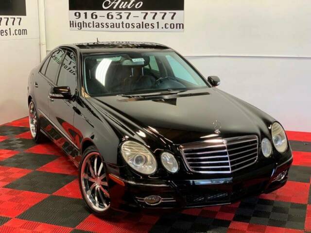 2007 Mercedes-Benz E-Class (Black/Black)