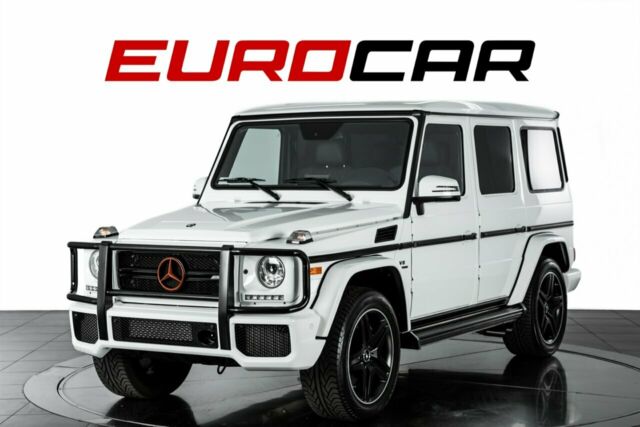 2017 Mercedes-Benz G-Class (White/Black)