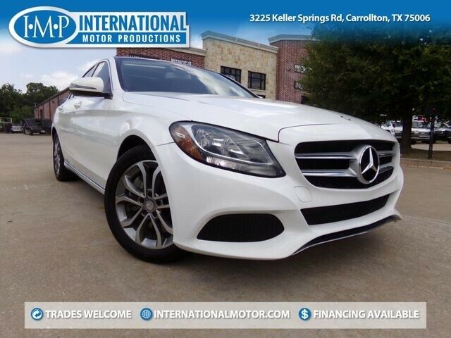 2016 Mercedes-Benz C-Class (White/Silk Beige)