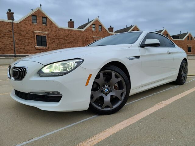 2014 BMW 6-Series (White/Brown)