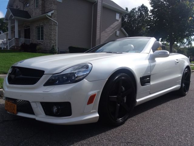 2007 Mercedes-Benz SL-Class (White/White)