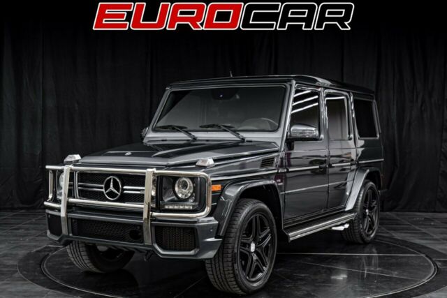 2015 Mercedes-Benz G-Class (Silver/Black)